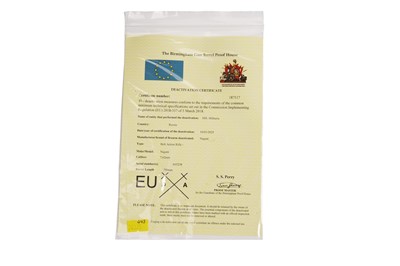 Lot 243 - A deactivated Russian Nagant 7.62mm bolt-action rifle