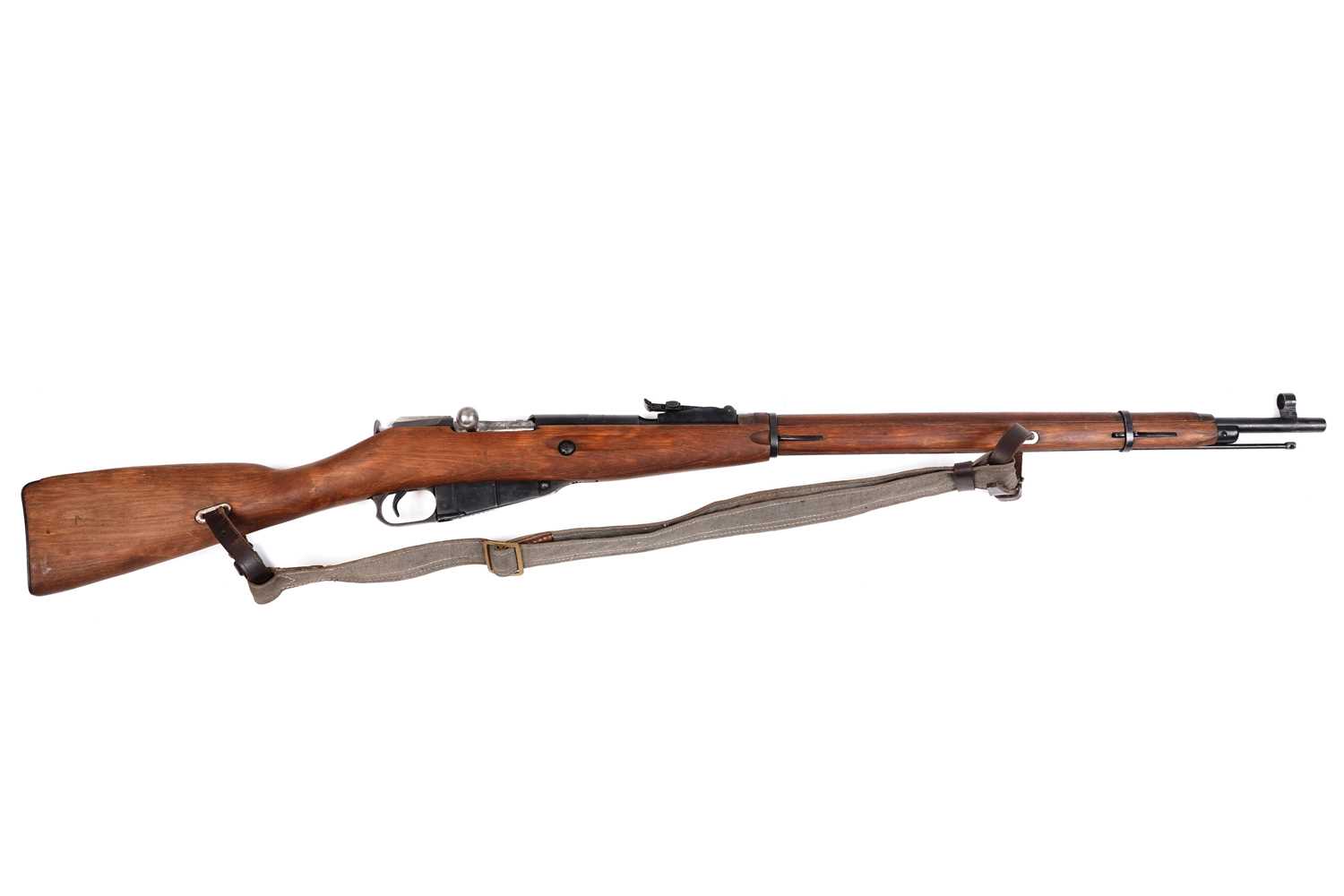 Lot 243 - A deactivated Russian Nagant 7.62mm bolt-action rifle