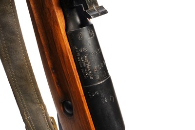 Lot 243 - A deactivated Russian Nagant 7.62mm bolt-action rifle