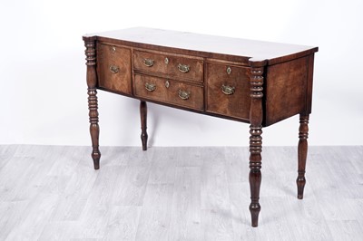 Lot 7 - A mid-19th Century mahogany sideboard