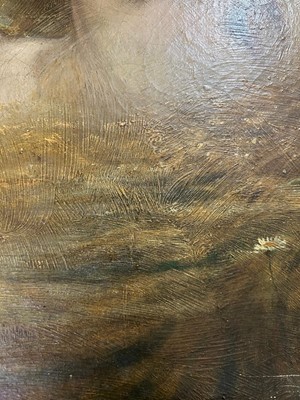 Lot 730 - Follower of John Everett Millais - A Study of Ophelia | oil