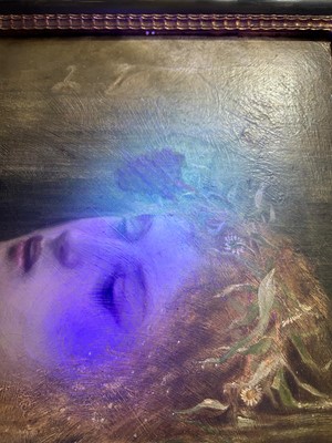 Lot 730 - Follower of John Everett Millais - A Study of Ophelia | oil