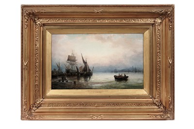 Lot 747 - In the manner of William Thornley - On the Medway near Gillingham |