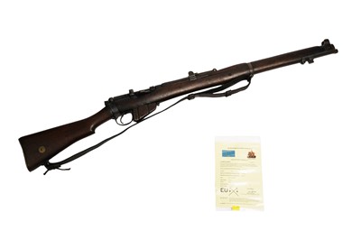 Lot 245 - A deactivated BSA .303 SMLE bolt action rifle
