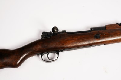 Lot 246 - A deactivated Turkish Mauser 7.92mm bold action rifle
