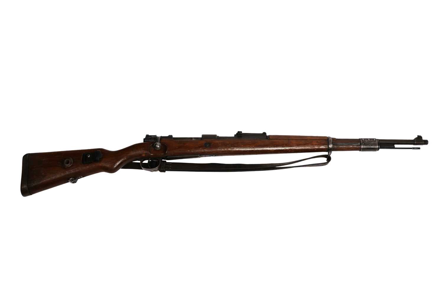 Lot 247 - A deactivated German Mauser 7.92mm bolt action rifle