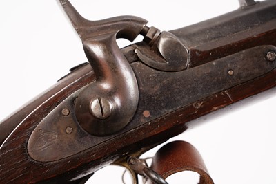 Lot 260 - A 19th Century muzzle loading percussion rifle