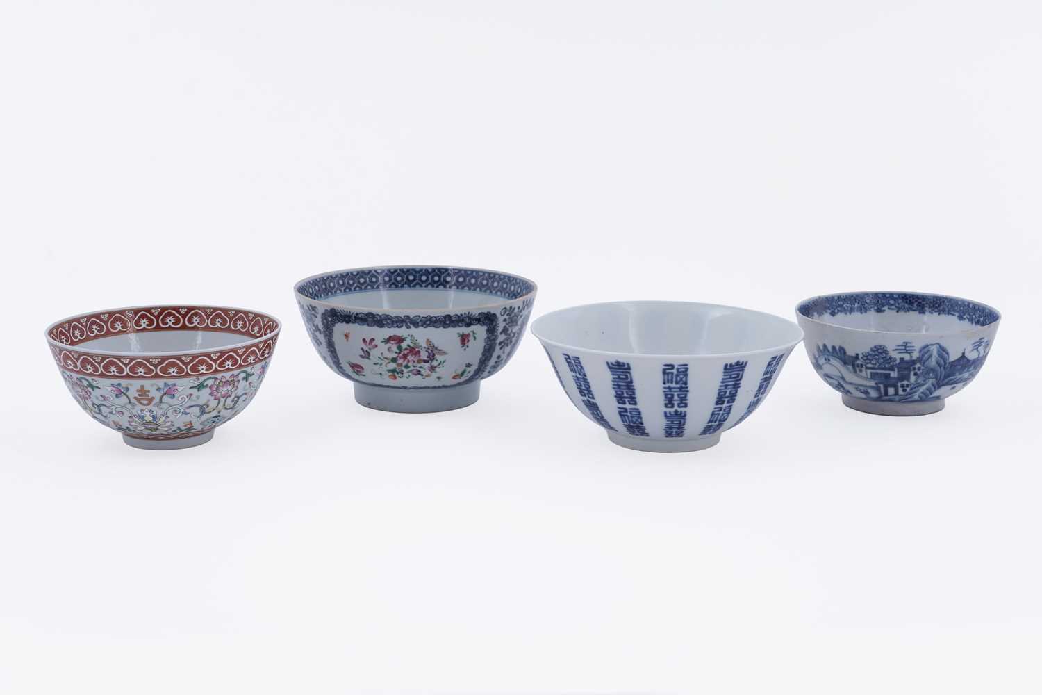 Lot 807 - Four Chinese bowls