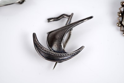 Lot 511 - Danish and other silver jewellery
