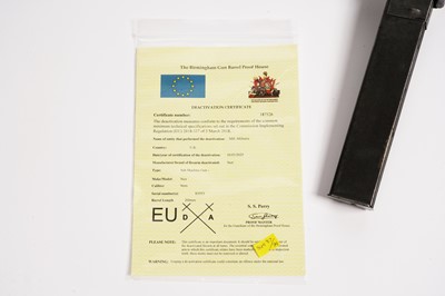 Lot 263 - A deactivated Sten Mark II 9mm submachine gun