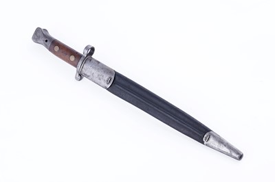 Lot 285 - A British Edward VII 1888 pattern Lee Metford bayonet