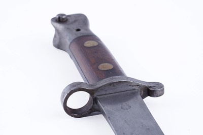 Lot 285 - A British Edward VII 1888 pattern Lee Metford bayonet