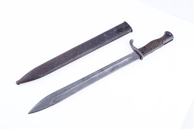 Lot 290 - A First World War Imperial German 1898/05 pattern Mauser bayonet