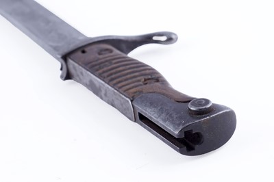 Lot 290 - A First World War Imperial German 1898/05 pattern Mauser bayonet