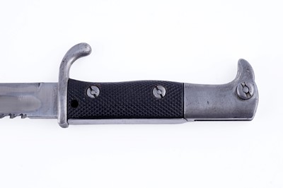 Lot 292 - A German KS98 pattern private purchase bayonet
