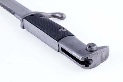 Lot 292 - A German KS98 pattern private purchase bayonet