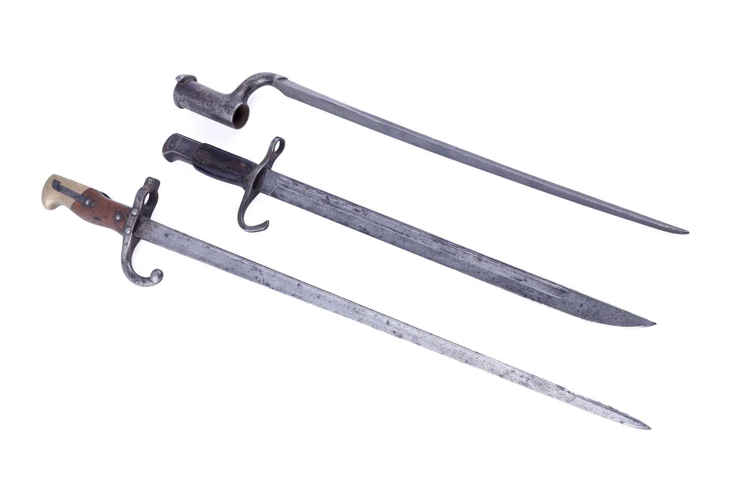 Lot 295 - Three bayonets