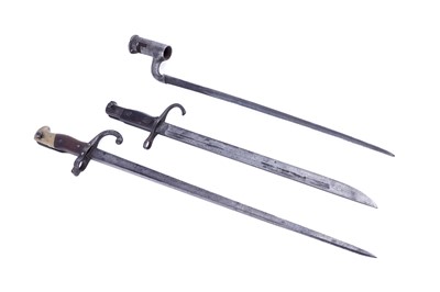 Lot 295 - Three bayonets
