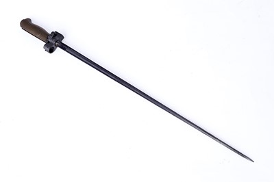 Lot 296 - French 1886 pattern Lebel epee bayonet