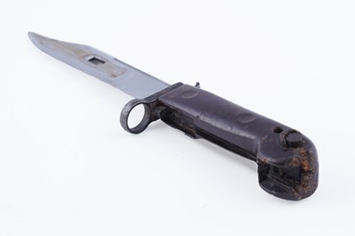 Lot 299 - Czech VZ58 bayonet; and an AK47 bayonet