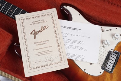 Lot 115 - A Fender Limited Edition 35th Anniversary Stratocaster Plus