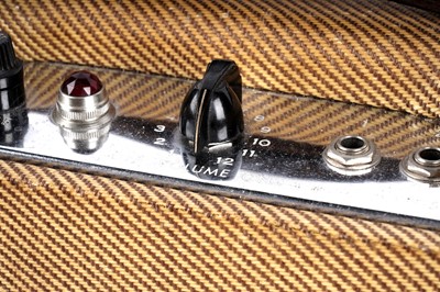 Lot 161 - A 1961 Fender Tweed 2-Watt Champ amp