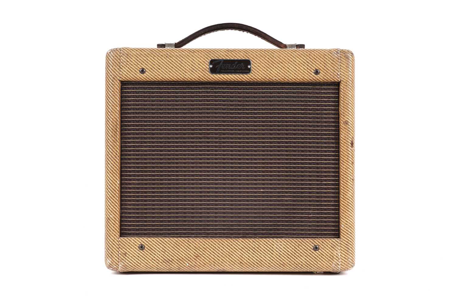 Lot 161 - A 1961 Fender Tweed 2-Watt Champ amp