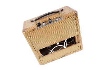 Lot 161 - A 1961 Fender Tweed 2-Watt Champ amp