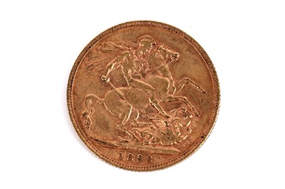 Lot 552 - A Victorian 1898 gold sovereign