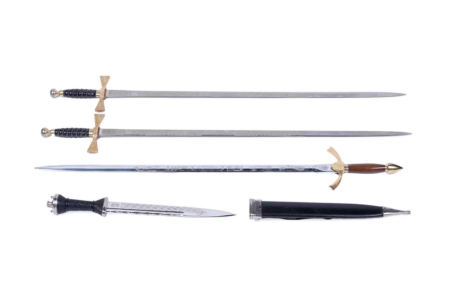 Lot 315 - Three swords and a dirk by Wilkinson Sword