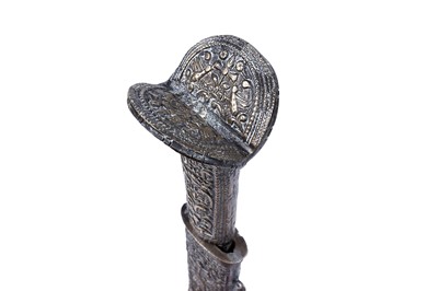 Lot 116 - A 19th Century Ottoman yataghan short sword