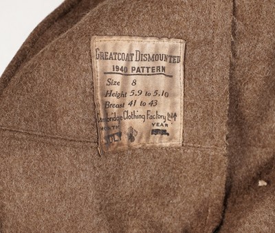 Lot 331 - A Second World War battledress tunic; and other items
