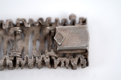 Lot 564 - Two Danish Modernist silver bracelets