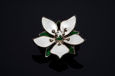 Lot 562 - Danish Modernist silver brooches and pendants