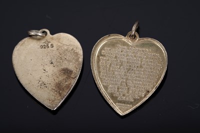Lot 562 - Danish Modernist silver brooches and pendants