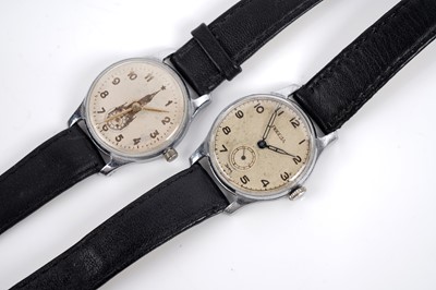 Lot 782 - Five Russian manual wind wristwatches