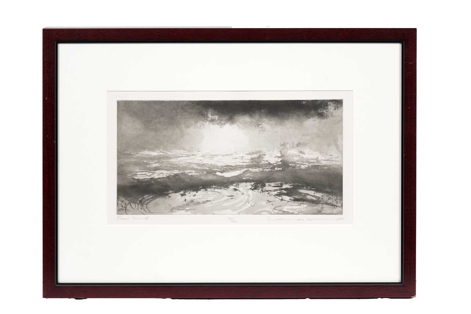Lot 77 - Norman Ackroyd – Foul Sound | aquatint etching