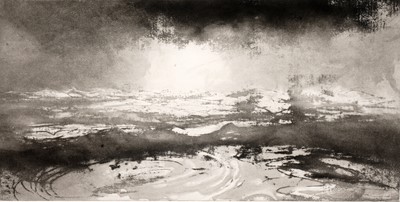 Lot 77 - Norman Ackroyd – Foul Sound | aquatint etching