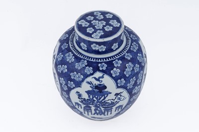 Lot 819 - A Chinese blue and white ginger jar