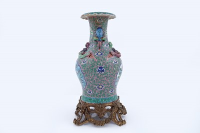 Lot 820 - A 19th Century Canton vase