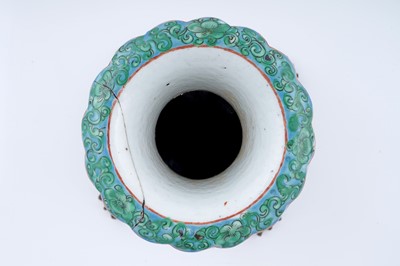 Lot 820 - A 19th Century Canton vase