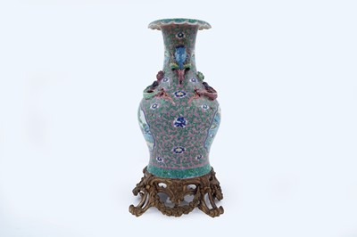 Lot 820 - A 19th Century Canton vase