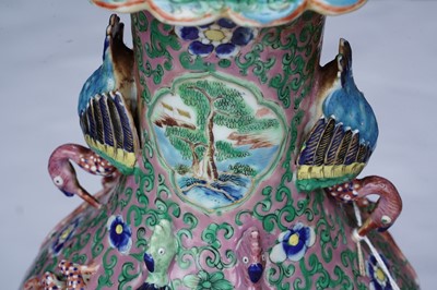 Lot 820 - A 19th Century Canton vase