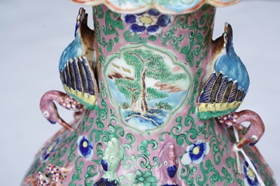 Lot 820 - A 19th Century Canton vase