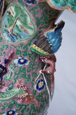 Lot 820 - A 19th Century Canton vase