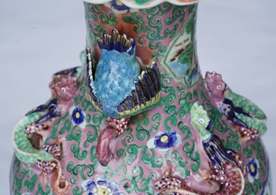 Lot 820 - A 19th Century Canton vase