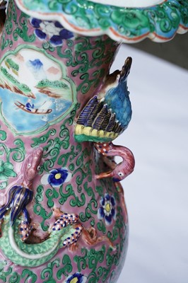 Lot 820 - A 19th Century Canton vase