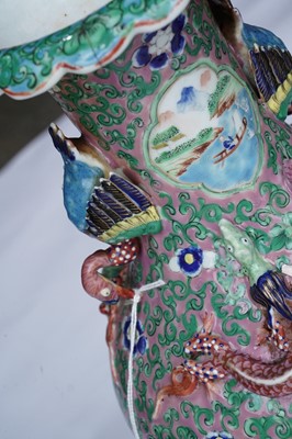 Lot 820 - A 19th Century Canton vase