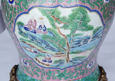 Lot 820 - A 19th Century Canton vase