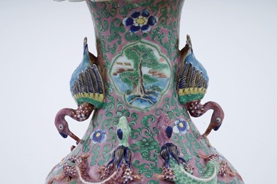 Lot 820 - A 19th Century Canton vase